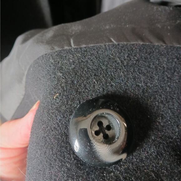 London Fog Single Breast Wool Blend Pea Coat Size XL - Picture 10 of 10